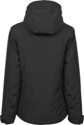 Tee Jays All Weather Ladies Hooded Winter Jacket | Waterproof | Breathable | Black | S-2XL - Winter Jacket - Logo Free Clothing