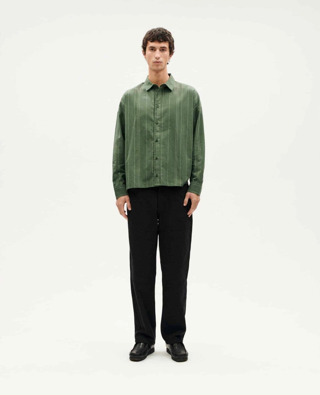 Dark Eucalyptus Jimmy Shirt