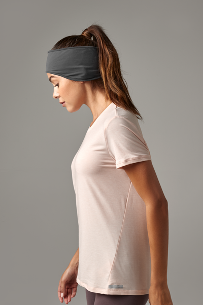 Beechfield Softshell Sports Tech Headband | Unisex | Breathable | Black or Grey | One Size - Hat - Logo Free Clothing