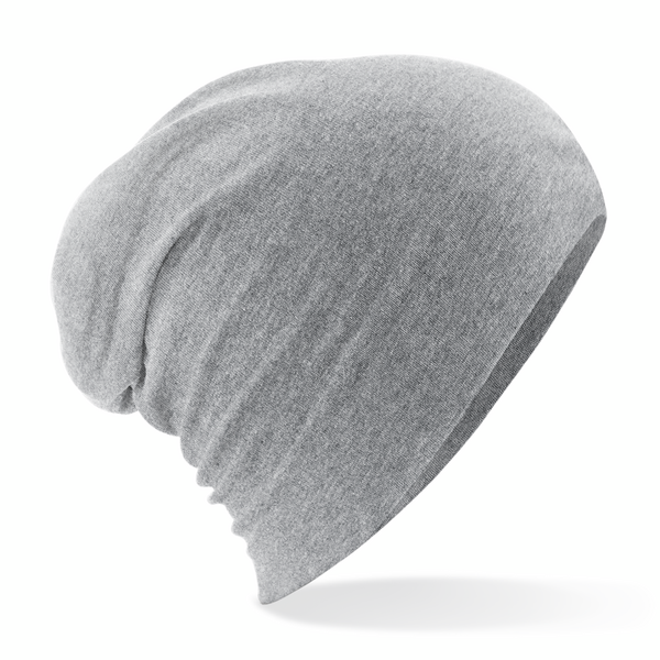 Beechfield Hemsedal Cotton Slouch Beanie | Unisex | Stretch | 6 Colours | One Size - Hat - Logo Free Clothing