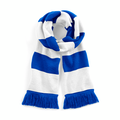 Beechfield Stadium Scarf | Unisex | Striped | Tassels | 9 Colours | One Size - Scarf - Logo Free Clothing