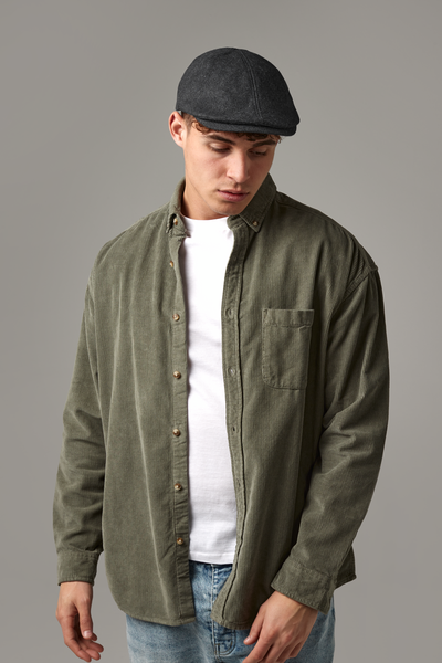 Beechfield | Melton Wool Ivy Cap | Logo Free Clothing