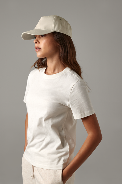 Beechfield | Organic Cotton 5 Panel Cap | Logo Free Clothing