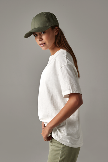 Beechfield EarthAware® Organic Cotton Canvas 6 Panel Cap | Unisex | 4 Colours | One Size - Hat - Logo Free Clothing