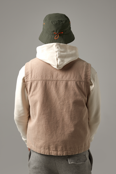 Beechfield Recycled Polyester Bucket Hat  | Unisex | Toggle Adjust | 4 Colours | S-XL - Hat - Logo Free Clothing