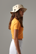 Beechfield Cargo Bucket Hat | Unisex | UPF 50+ | Cord Adjustment | 5 Colours | One Size - Hat - Logo Free Clothing