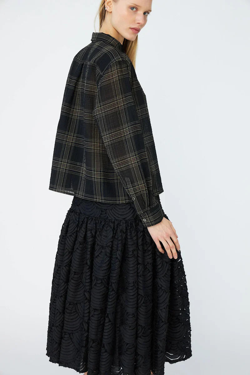 Button Down Boxy Shirt