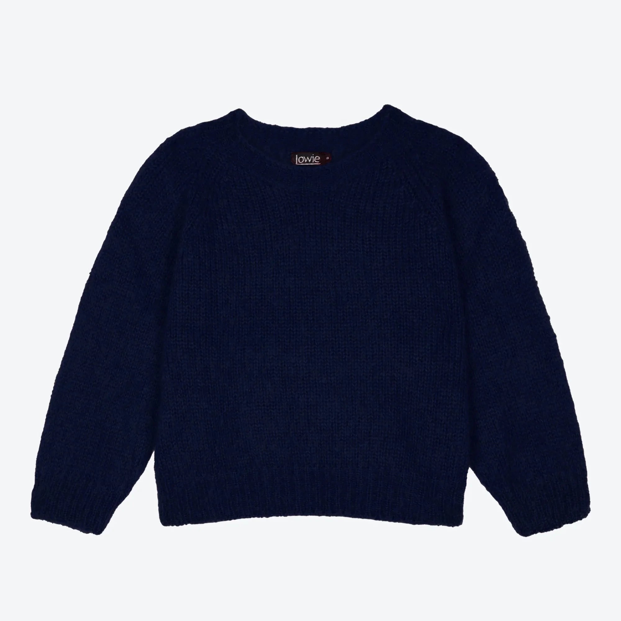 Navy Mohair Jumper