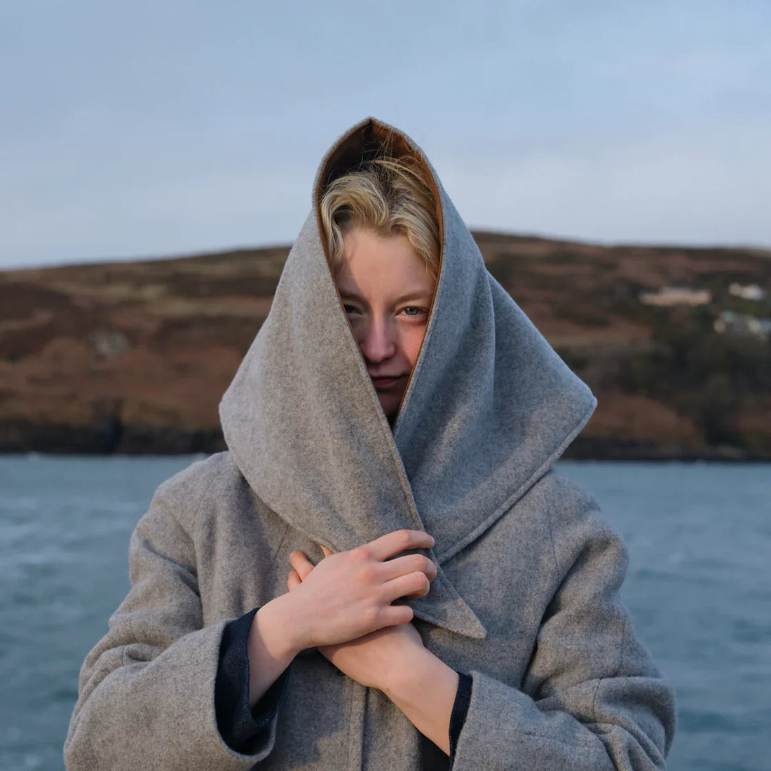 Grey Marl Kite Scarf