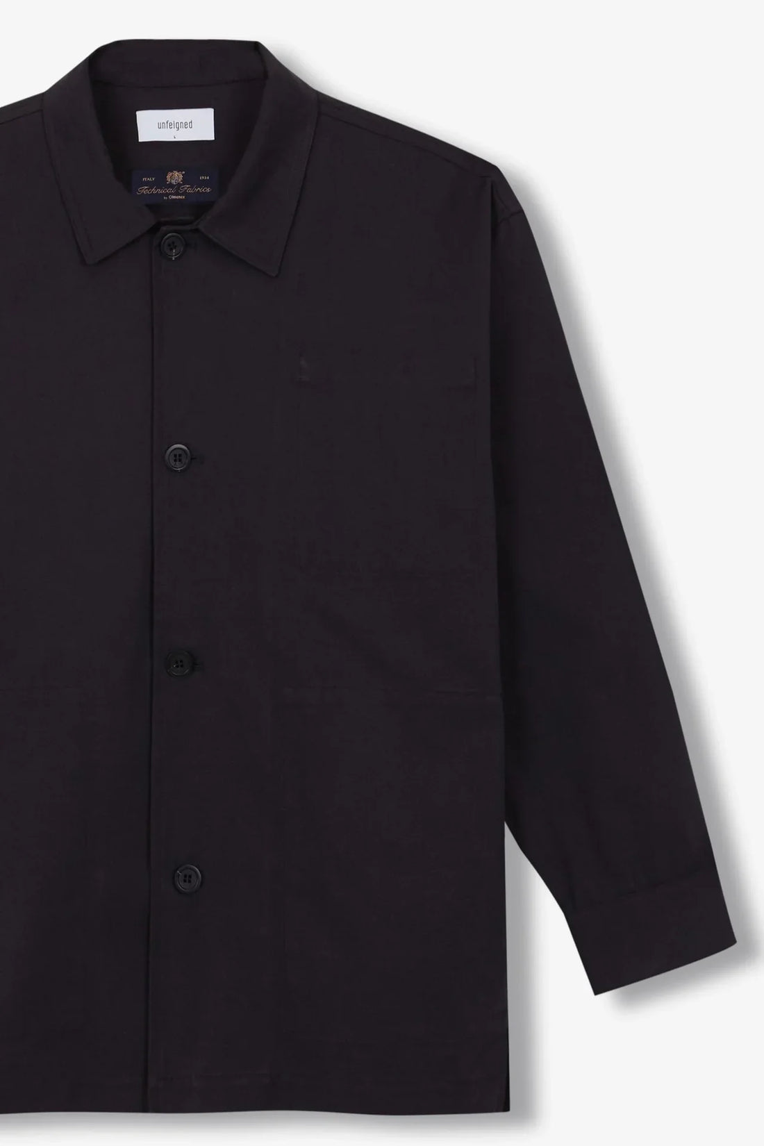 Blue Graphite Oversized Work Jacket