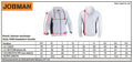 Jobman Mens Full-Zip Hoodie | Zip-Up Hooded Top | Cotton Blend | Black or Navy | S-2XL - Hoodie - Logo Free Clothing