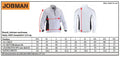Jobman Mens Half Zip Sweatshirt | Cotton Blend | Soft | Durable | Black or Navy | S-2XL - Sweatshirt - Logo Free Clothing