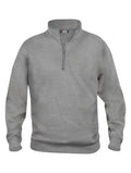 Clique Mens 1/4 Zip Sweatshirt- Quarter Zip Sweater. 14 Colours. XS-5XL - Sweatshirt - Logo Free Clothing