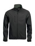 Clique Softshell Jacket Mens. 3 Layer, Waterproof 1000mm, 9 Colours, S-5XL - Summer Jacket - Logo Free Clothing