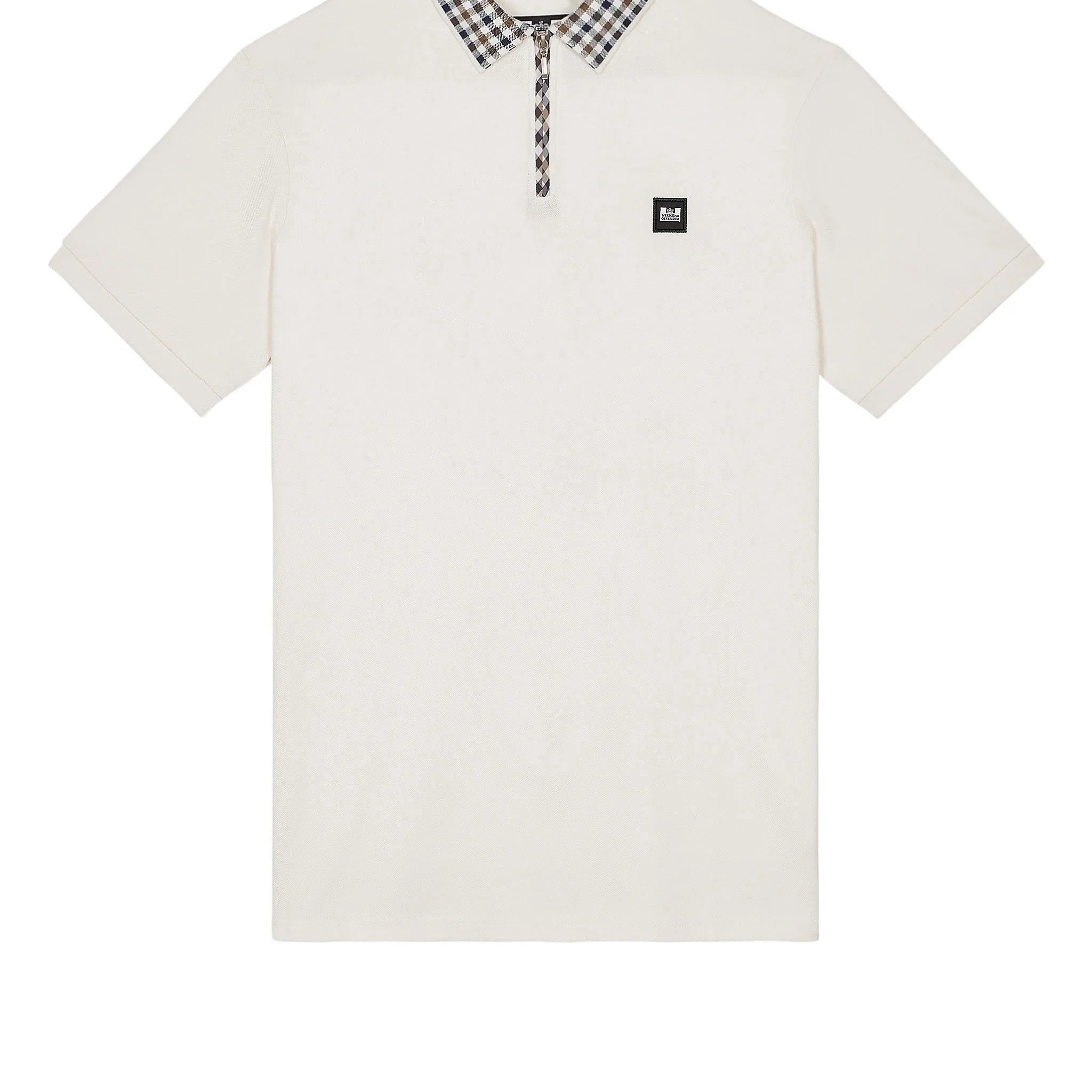 Weekend Offender Lachine Polo Shirt (Ghost/Mid House Check)