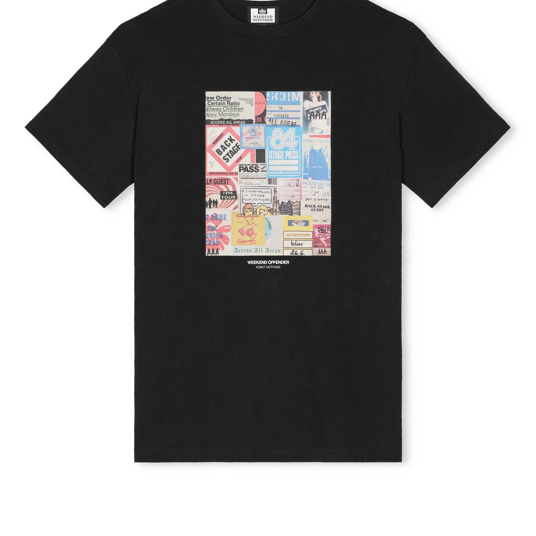 Weekend Offender Passes T-Shirt (Black)