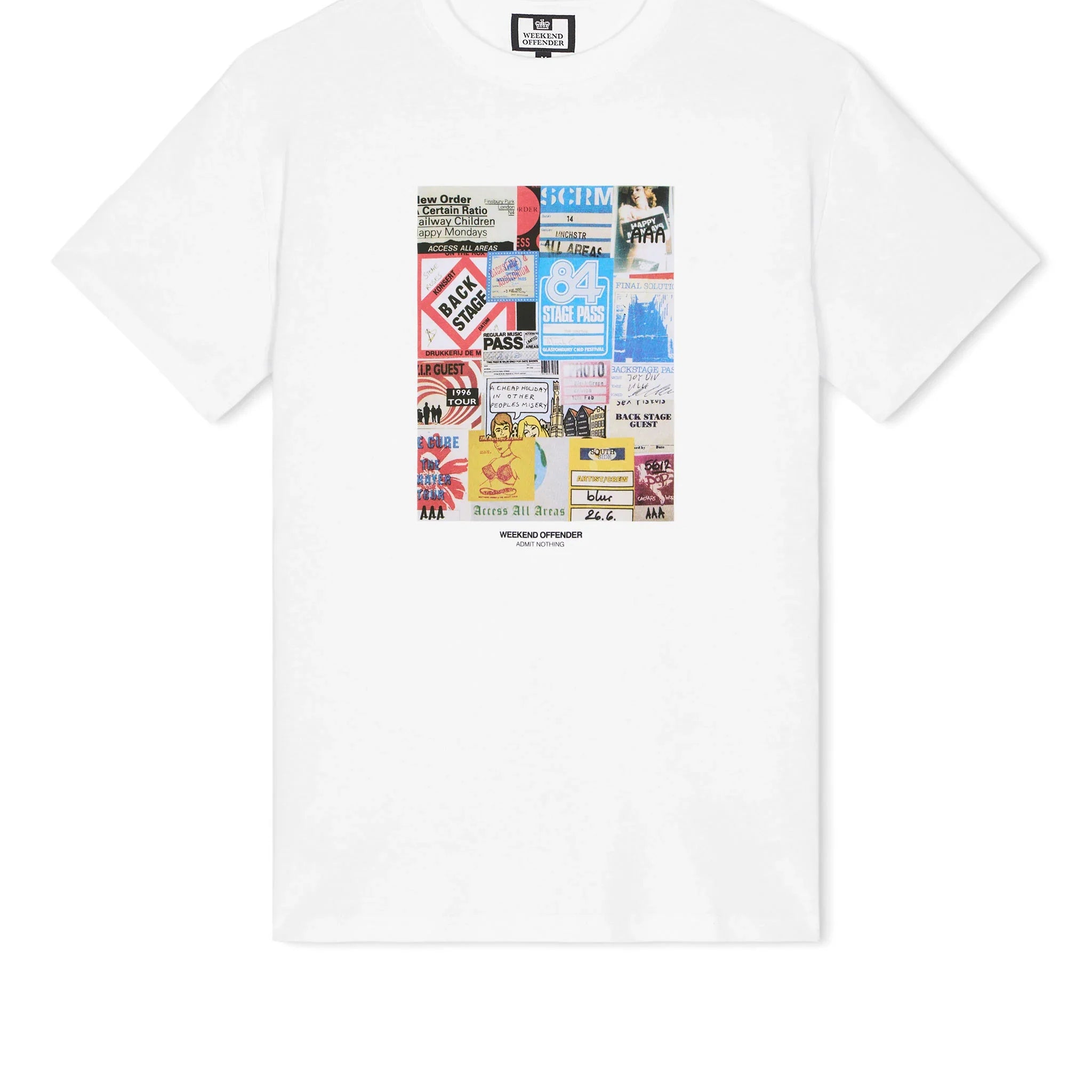 Weekend Offender Passes T-Shirt (White)