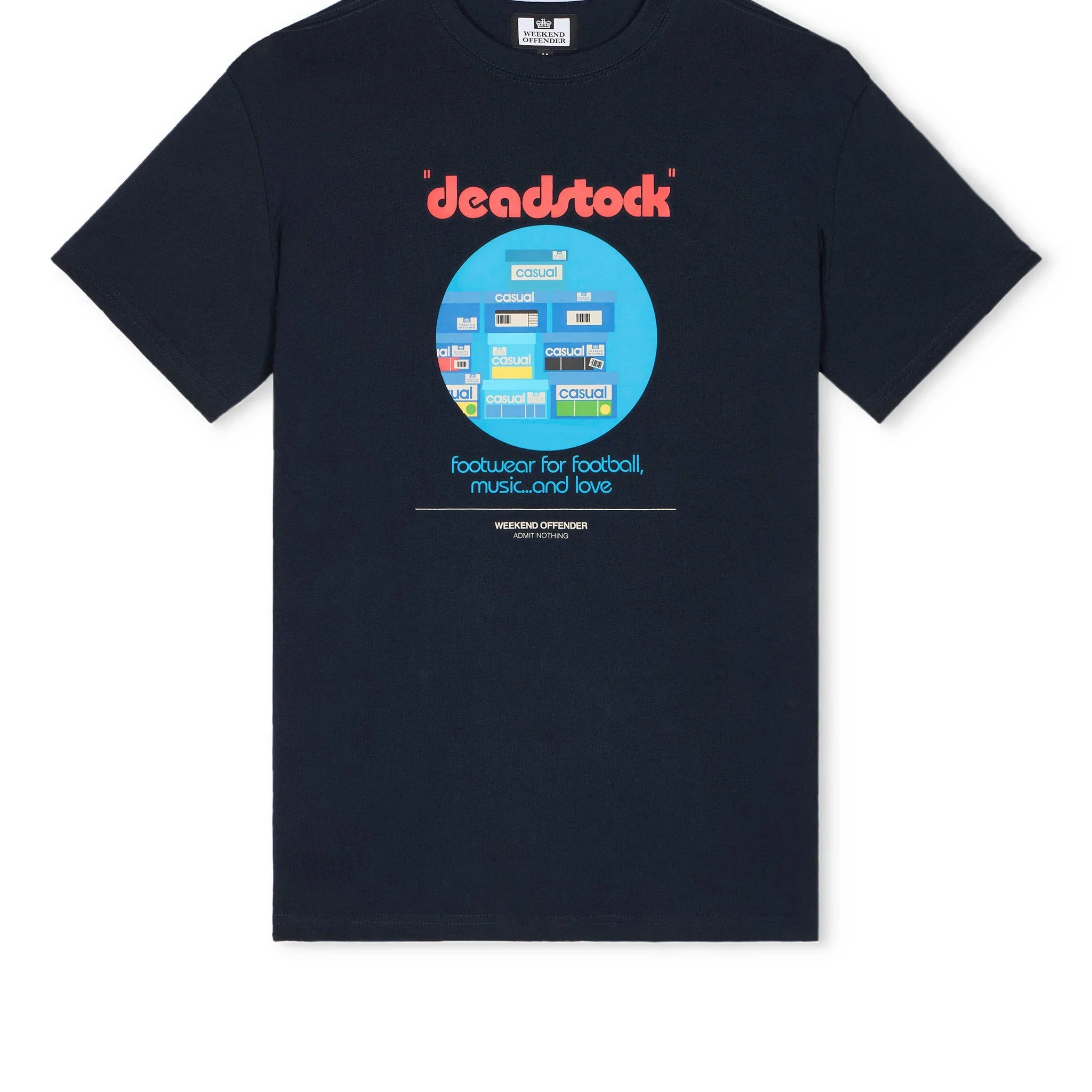 Weekend Offender Deadstock T-Shirt (Navy)