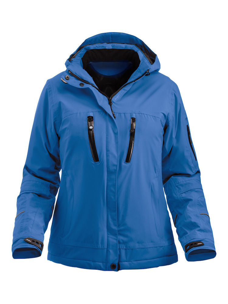 Clique Sparta Ladies Padded Softshell Jacket, Removable Hood & Snow Lock, WP 5000mm. S-3XL - Winter Jacket - Logo Free Clothing