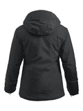 Clique Sparta Ladies Padded Softshell Jacket, Removable Hood & Snow Lock, WP 5000mm. S-3XL - Winter Jacket - Logo Free Clothing
