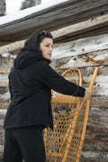 Clique Sparta Ladies Padded Softshell Jacket, Removable Hood & Snow Lock, WP 5000mm. S-3XL - Winter Jacket - Logo Free Clothing