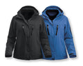 Clique Sparta Ladies Padded Softshell Jacket, Removable Hood & Snow Lock, WP 5000mm. S-3XL - Winter Jacket - Logo Free Clothing