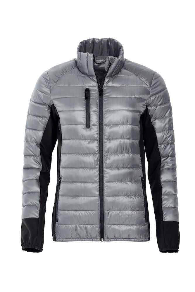 Clique Lemont Ladies Jacket.  Lightweight Quilted Jacket With Softshell Panel. XS-2XL - Summer Jacket - Logo Free Clothing