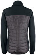 Clique Custer Ladies Jacket. Bonded Fleece Jacket With Reflective Quilted Torso. XS-3XL - Summer Jacket - Logo Free Clothing