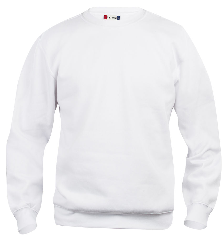 Clique Junior Roundneck Sweatshirt. 8 Colours. Ages 3-14 - Sweatshirt - Logo Free Clothing