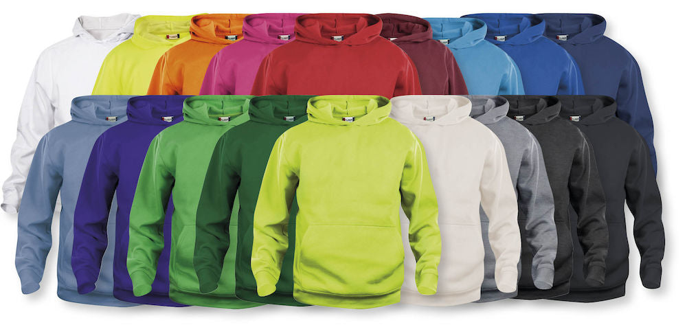 Clique Junior Hoodie. No Drawstring for Safety First. Ages 3-14 - Hoodie - Logo Free Clothing