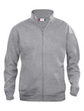 Clique Junior Zipped Sweatshirt. 9 Colours. Ages 3-14 - Sweatshirt - Logo Free Clothing