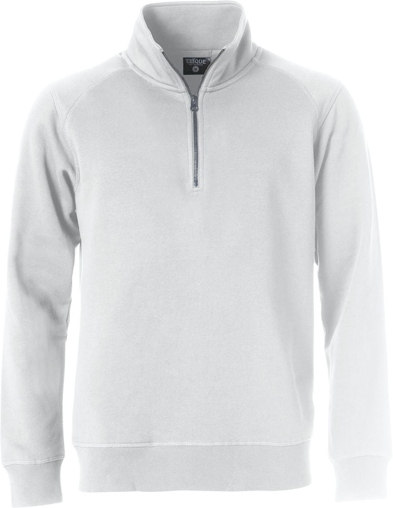 Clique Classic Heavyweight 1/2 Zip Sweatshirt. 5 Colours. XS-5XL - Sweatshirt - Logo Free Clothing