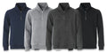 Clique Classic Heavyweight 1/2 Zip Sweatshirt. 5 Colours. XS-5XL - Sweatshirt - Logo Free Clothing
