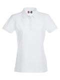 Clique Premium Stretch Ladies Polo Shirt. 12 Colours- XS-2XL - Polo Shirt - Logo Free Clothing