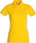 Clique Premium Stretch Ladies Polo Shirt. 12 Colours- XS-2XL - Polo Shirt - Logo Free Clothing
