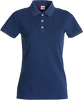 Clique Premium Stretch Ladies Polo Shirt. 12 Colours- XS-2XL - Polo Shirt - Logo Free Clothing