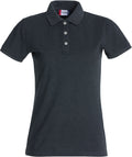 Clique Premium Stretch Ladies Polo Shirt. 12 Colours- XS-2XL - Polo Shirt - Logo Free Clothing