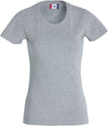 Clique Carolina Ladies Stretch Tee Shirt. Now in 9 Colours. S-3XL - Tee Shirt - Logo Free Clothing