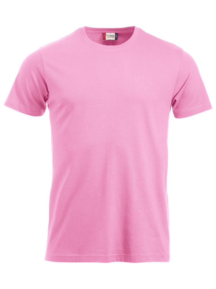 Clique Classic Tee. Pre-Shrunk Cotton Tee, Unisex Fit. 12 Colours. S-5XL - Tee Shirt - Logo Free Clothing