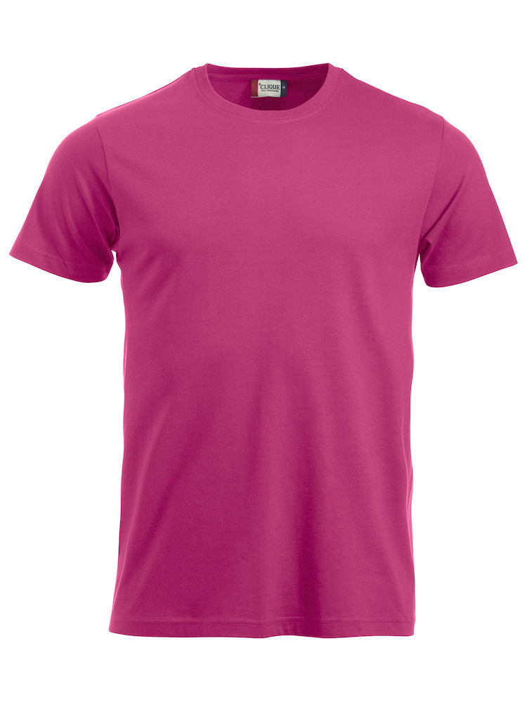 Clique Classic Tee. Pre-Shrunk Cotton Tee, Unisex Fit. 12 Colours. S-5XL - Tee Shirt - Logo Free Clothing