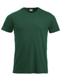 Clique Classic Tee. Pre-Shrunk Cotton Tee, Unisex Fit. 12 Colours. S-5XL - Tee Shirt - Logo Free Clothing