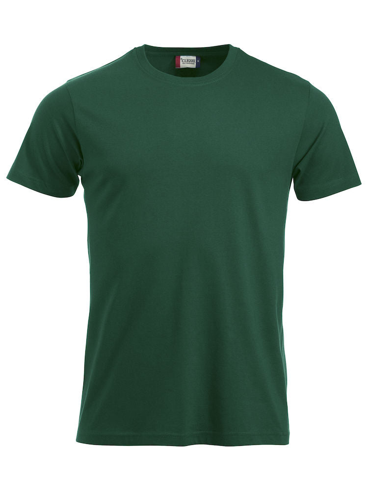 Clique Classic Tee. Pre-Shrunk Cotton Tee, Unisex Fit. 12 Colours. S-5XL - Tee Shirt - Logo Free Clothing