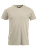 Clique Classic Tee. Pre-Shrunk Cotton Tee, Unisex Fit. 12 Colours. S-5XL - Tee Shirt - Logo Free Clothing