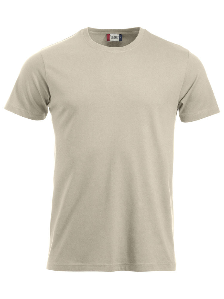 Clique Classic Tee. Pre-Shrunk Cotton Tee, Unisex Fit. 12 Colours. S-5XL - Tee Shirt - Logo Free Clothing