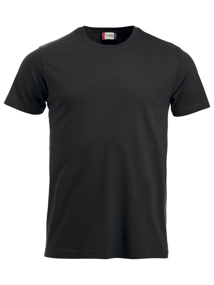 Clique Classic Tee. Pre-Shrunk Cotton Tee, Unisex Fit. 12 Colours. S-5XL - Tee Shirt - Logo Free Clothing