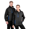 Result Compass Unisex Hybrid Softshell Jacket | Showerproof | 12 Colours | XS-3XL - Summer Jacket - Logo Free Clothing