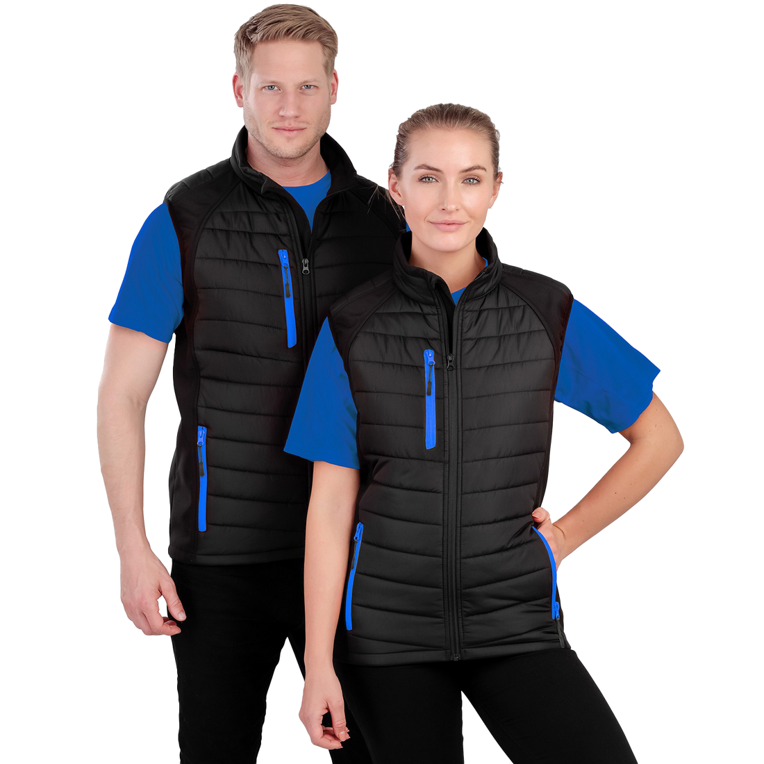 Result Genuine Recycled | Compass Pad Softshell Gilet | Logo Free Clothing