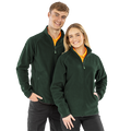 Result Recycled Unisex Fleece Jacket | Dense Knit | Wicking | Half Zip | 5 Colours | XS-4XL - Fleece - Logo Free Clothing