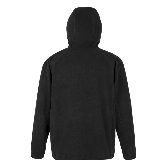 Result Recycled Unisex Microfleece Jacket | Lightweight Hooded Zip-Up Fleece | Black | XS-3XL - Fleece - Logo Free Clothing