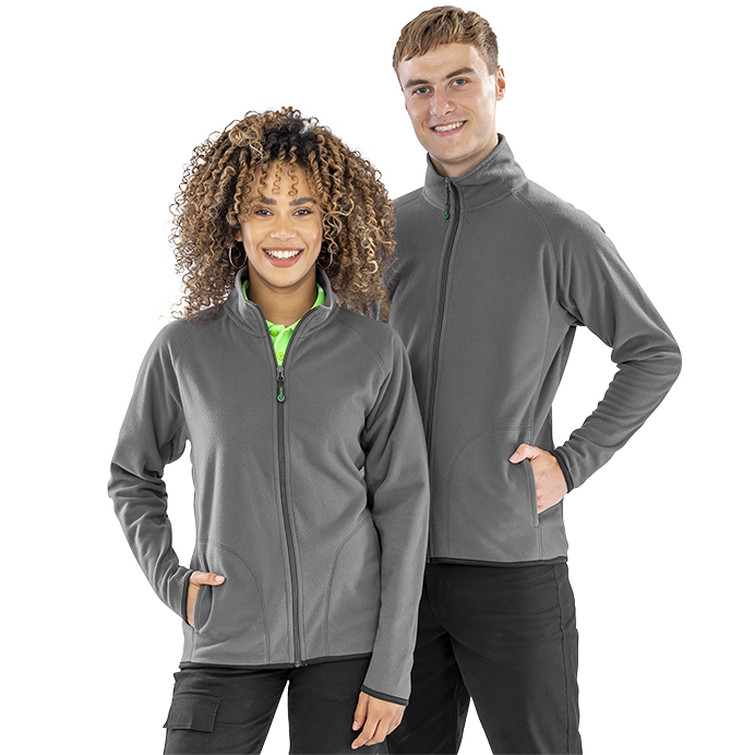 Result Genuine Recycled | Recycled Microfleece Jacket | Logo Free Clothing